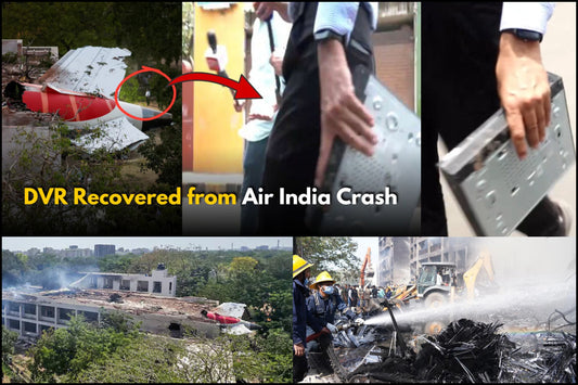 Air India Crash, DVR Recovered