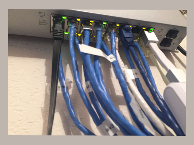 Ethernet Switch installation 16 port