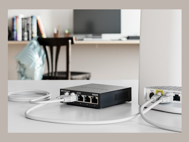 Ethernet Switch Installation 5 port