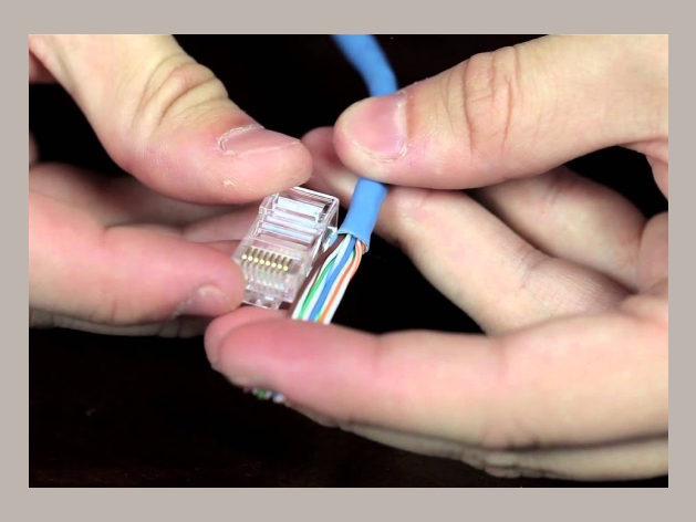 RJ 45 Checking and changing