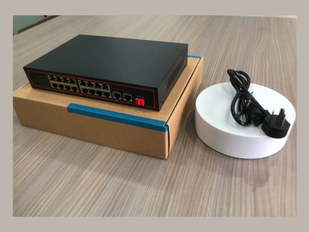 Ethernet POE Switch Installation 16 Port
