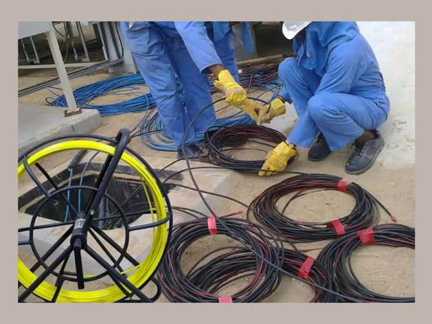 Condult laying