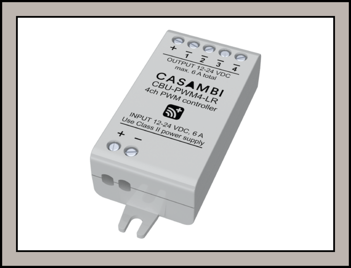 Casambi CBU-PWM4-LR 4CH PWM Controller