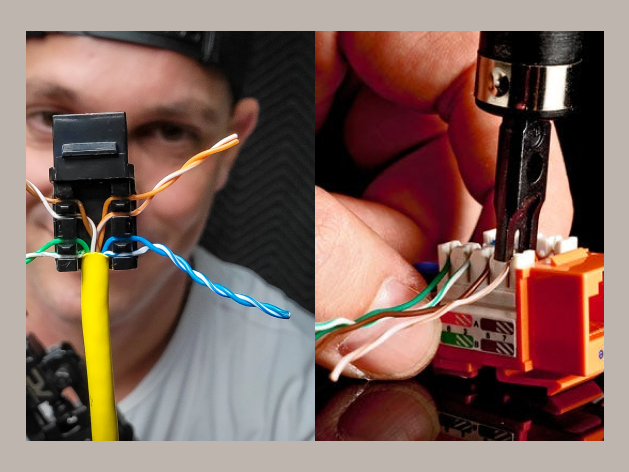 Crimping and I/O punching per pair