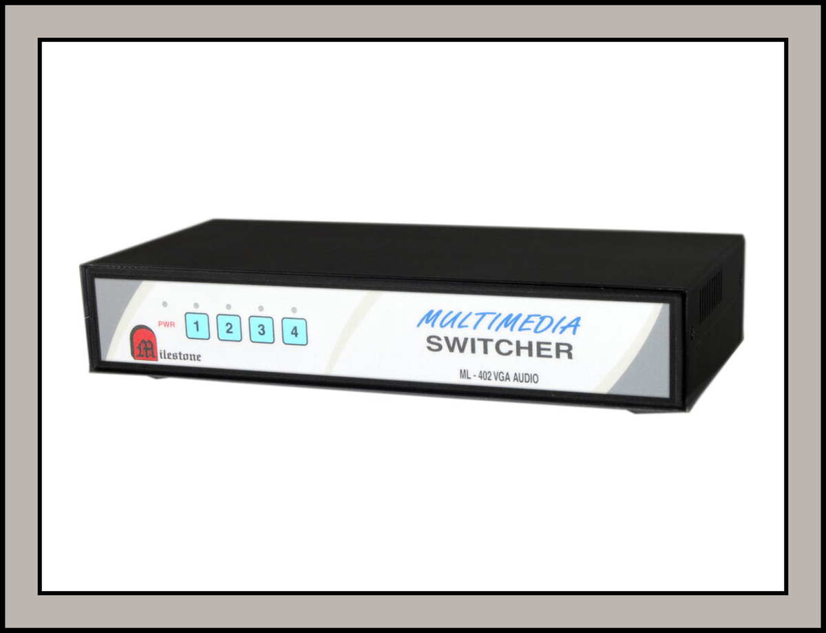 VGA Audio Switcher : ML 402VGA/Audio