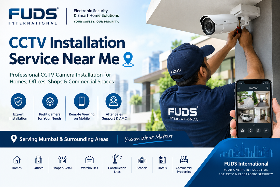 Expert CCTV Installation Service Near Me | Professional CCTV Camera Installation in Mumbai