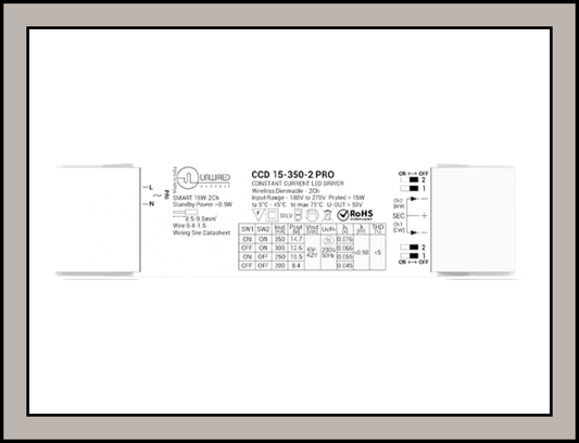 Casambi  CCD-15-350-2-PRO CSB ,  2CH 6-15W Casambi Smart Driver
