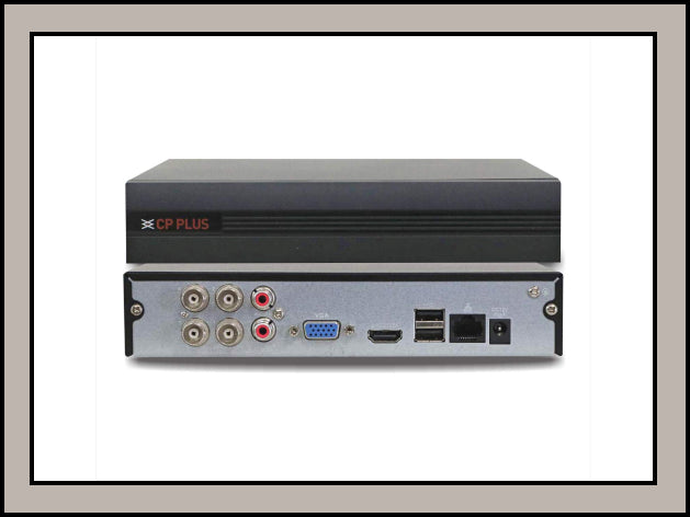 CP PLUS 4 Channel DVR 5MP CP-UVR-0401F1-HC/IC