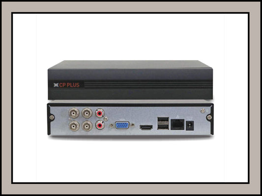 CP PLUS 4 Channel DVR 5MP CP-UVR-0401F1-HC/IC