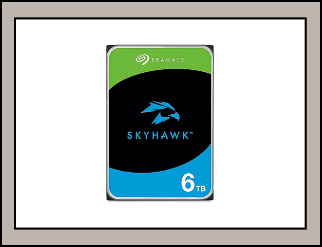 Seagate skyhawk surveillance hard disk 6tb