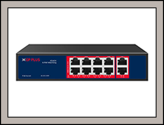 CP-ANW-GPU8G2-N12 8x Gigabit PoE with 2x Gigabit Uplink, Unmanaged