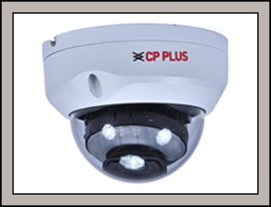 CP-UNC-VC41L5C-VMD-LQ 4MP Dual Light Vandal Dome Camera - 50Mtr.