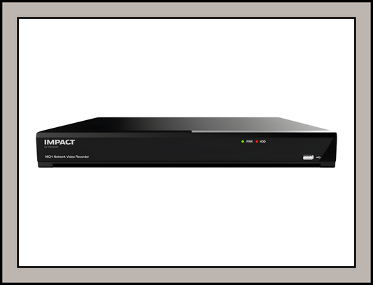 Honeywell Impact I-HPNVR-416 16 Channel NVR with 4 HDD Support
