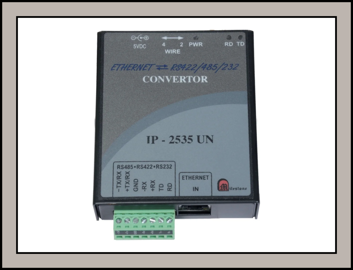 Ethernet to RS232 RS422 RS485 Converter : IP-2535UN