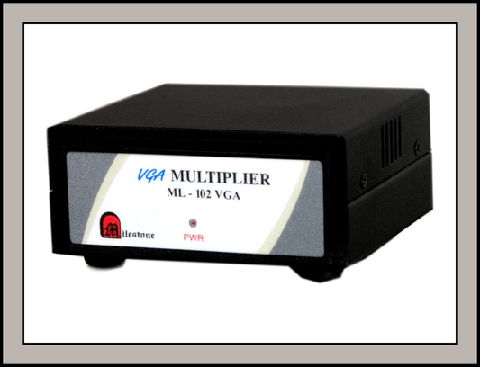VGA Multiplier (Splitter) — 1 CPU to 2 VGA Output Distribution System : ML 102 VGA