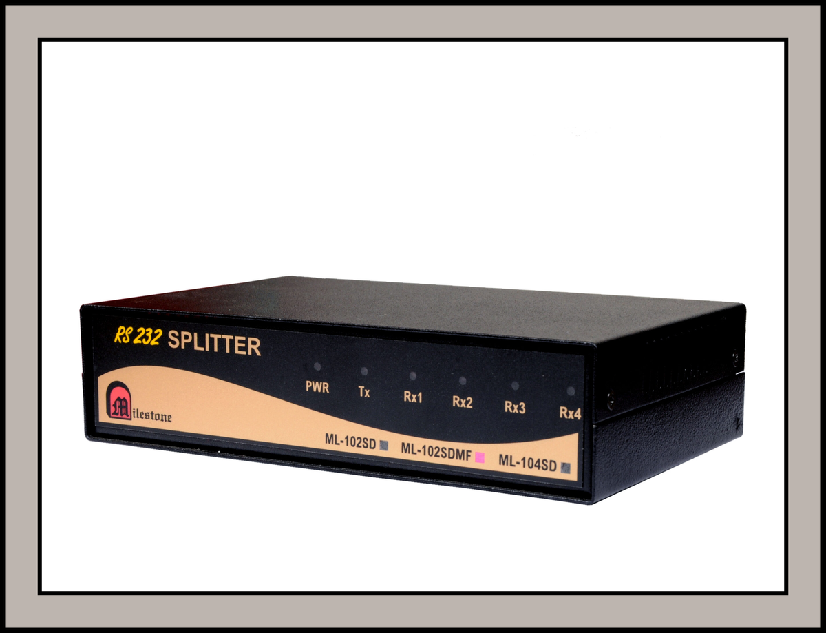Milestone ML-104SD RS232/RS485 Splitter : ML-104SD
