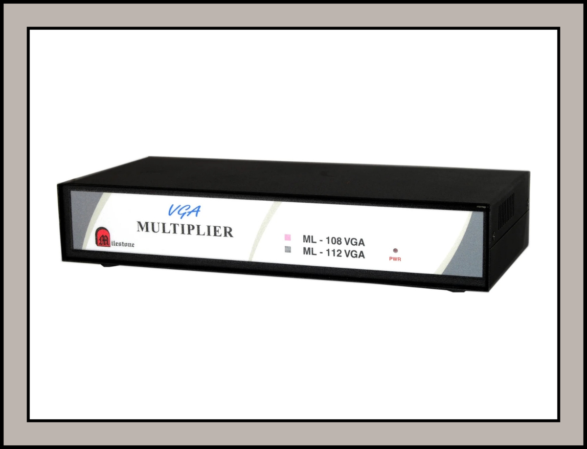 VGA Multiplier (Splitter) — 1 CPU to 8 VGA Output Distribution System : ML 108 VGA