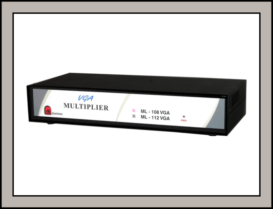 VGA Multiplier (Splitter) — 1 CPU to 8 VGA Output Distribution System : ML 108 VGA