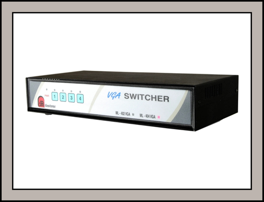 4 CPU to 4 Output VGA Distribution System : ML 404VGA/Audio(RM)
