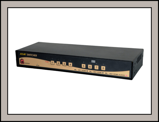 Milestone ML-802 HDMI Switch : ML-802 HDMI