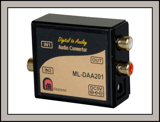Digital to Analog Audio Convertor : ML-DAA201